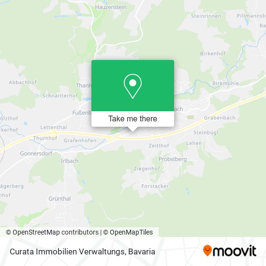 Curata Immobilien Verwaltungs map