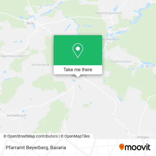 Карта Pfarramt Beyerberg