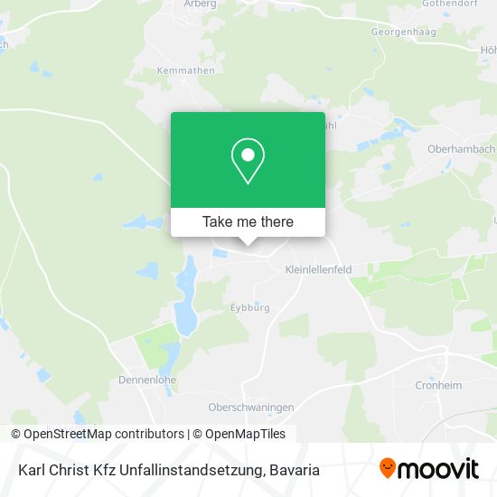 Карта Karl Christ Kfz Unfallinstandsetzung