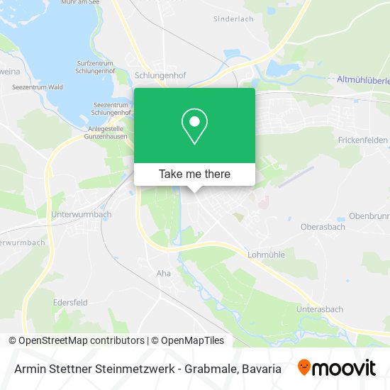 Armin Stettner Steinmetzwerk - Grabmale map