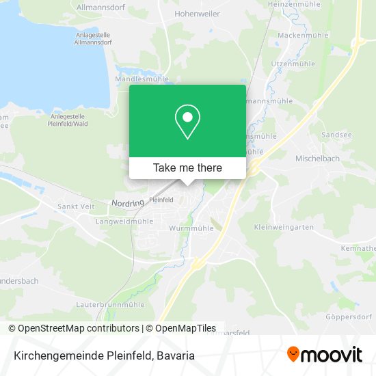 Kirchengemeinde Pleinfeld map
