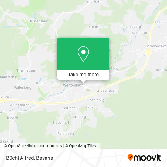 Карта Büchl Alfred