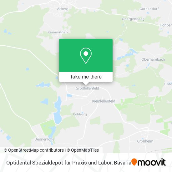 Optidental Spezialdepot für Praxis und Labor map