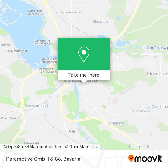 Карта Paramotive GmbH & Co