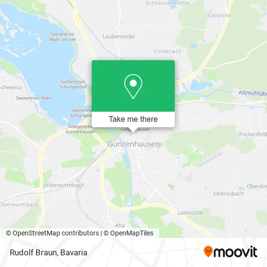 Карта Rudolf Braun