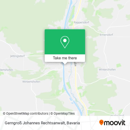 Gerngroß Johannes Rechtsanwalt map