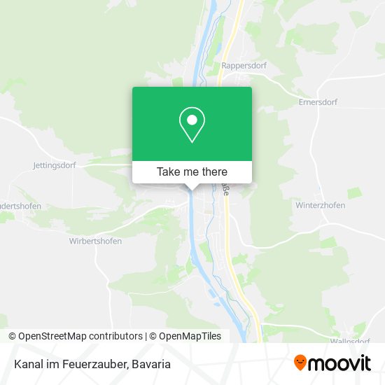 Kanal im Feuerzauber map