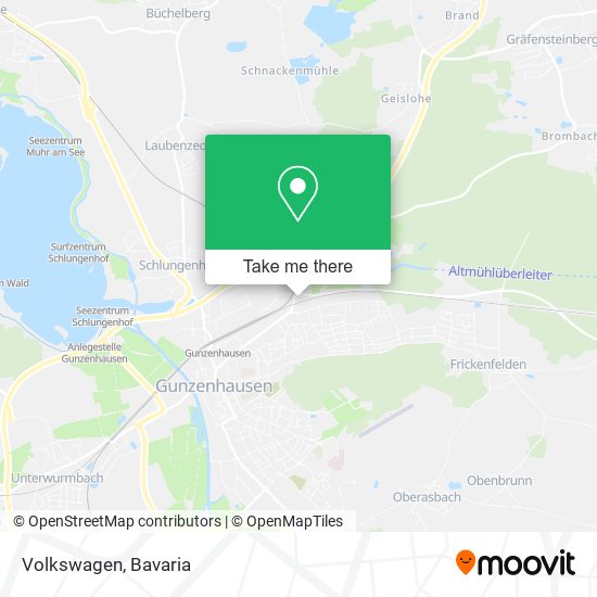 Volkswagen map