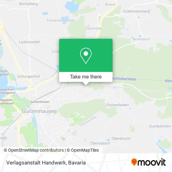 Карта Verlagsanstalt Handwerk