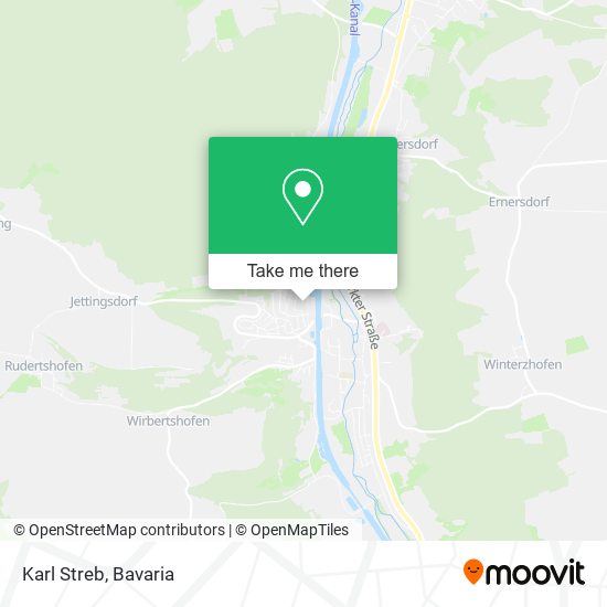 Karl Streb map