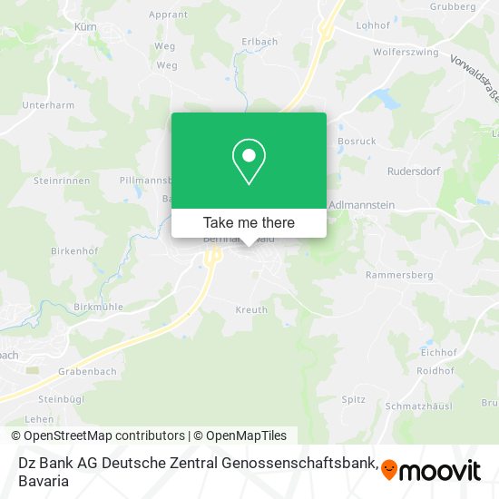 Dz Bank AG Deutsche Zentral Genossenschaftsbank map