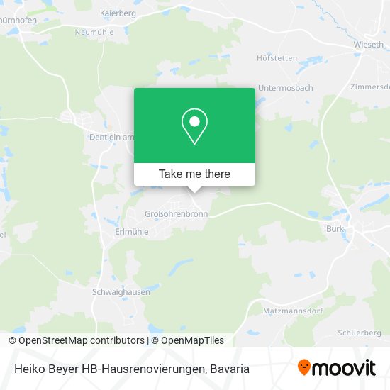 Heiko Beyer HB-Hausrenovierungen map