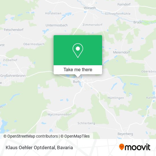 Klaus Oehler Optdental map