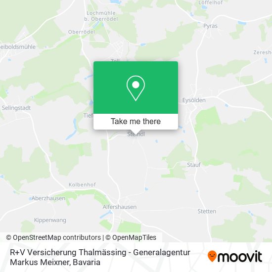 R+V Versicherung Thalmässing - Generalagentur Markus Meixner map