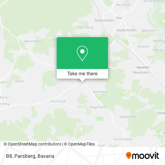 Карта B8, Parsberg