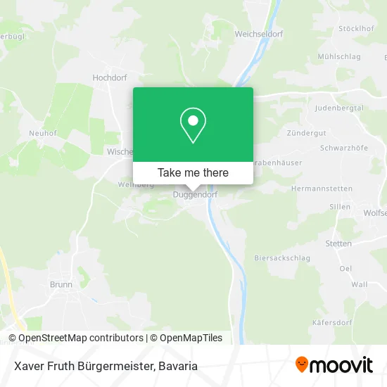 Карта Xaver Fruth Bürgermeister