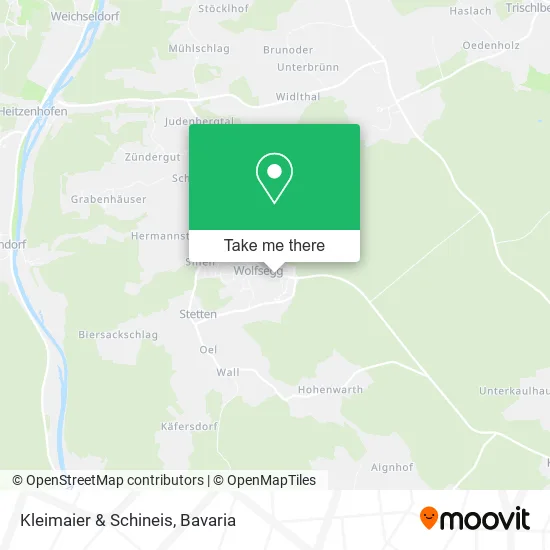 Карта Kleimaier & Schineis