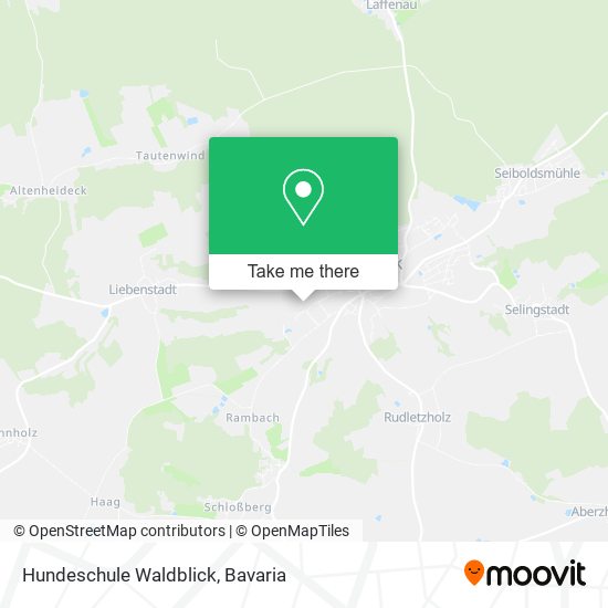Hundeschule Waldblick map