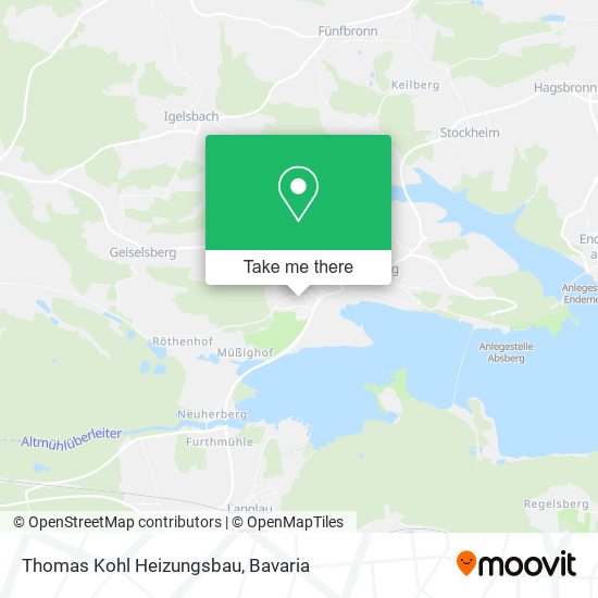 Thomas Kohl Heizungsbau map