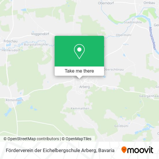 Förderverein der Eichelbergschule Arberg map