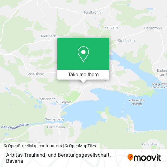 Arbitas Treuhand- und Beratungsgesellschaft map