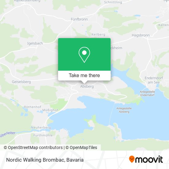 Карта Nordic Walking Brombac