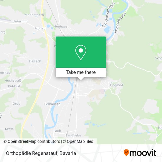 Карта Orthopädie Regenstauf