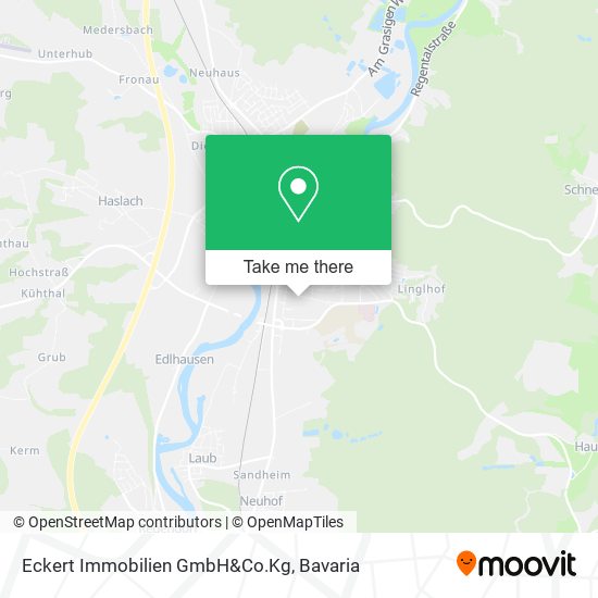 Карта Eckert Immobilien GmbH&Co.Kg