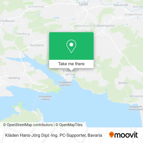 Карта Kläden Hans-Jörg Dipl.-Ing. PC-Supporter