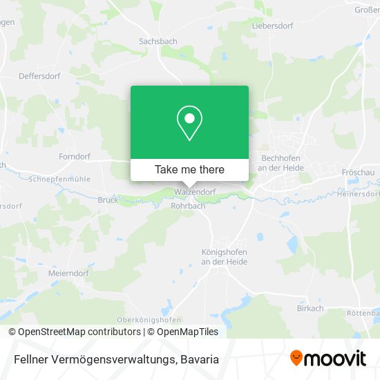 Fellner Vermögensverwaltungs map