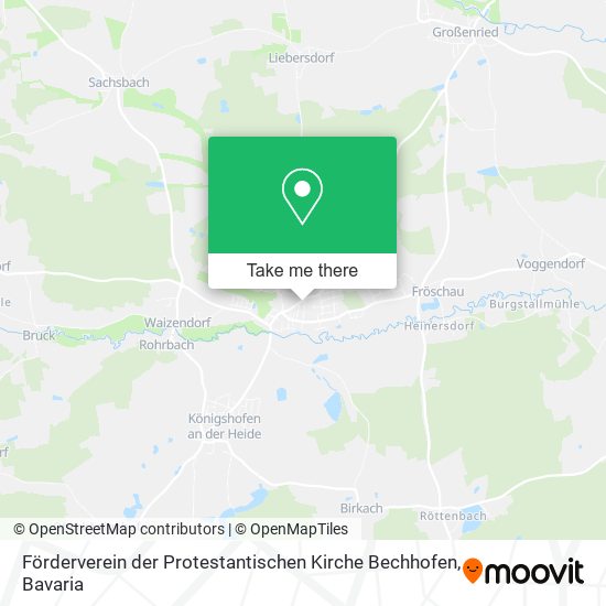 Förderverein der Protestantischen Kirche Bechhofen map