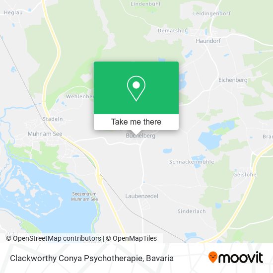 Карта Clackworthy Conya Psychotherapie