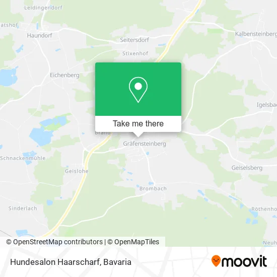 Карта Hundesalon Haarscharf