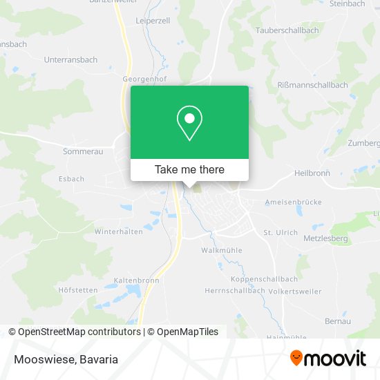 Карта Mooswiese