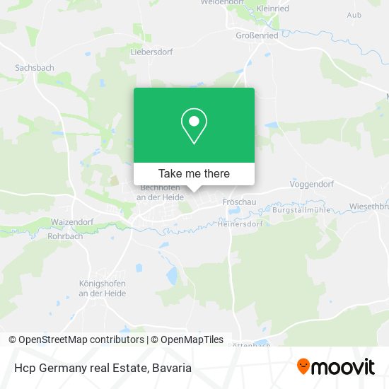 Hcp Germany real Estate map