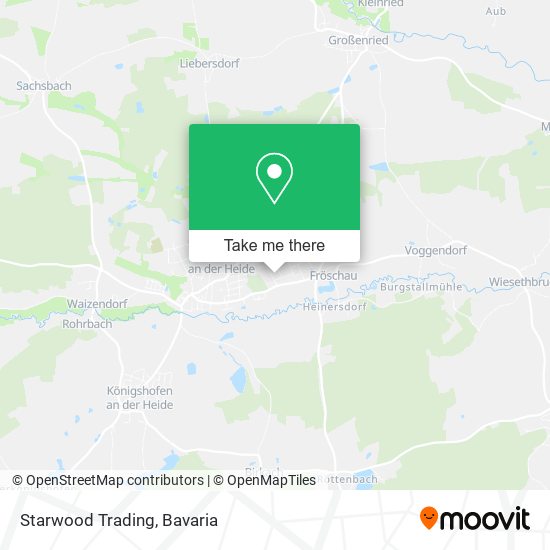 Starwood Trading map