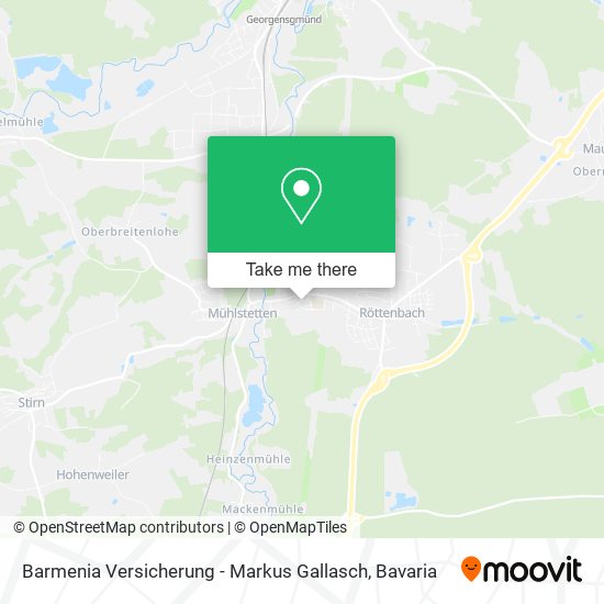 Barmenia Versicherung - Markus Gallasch map