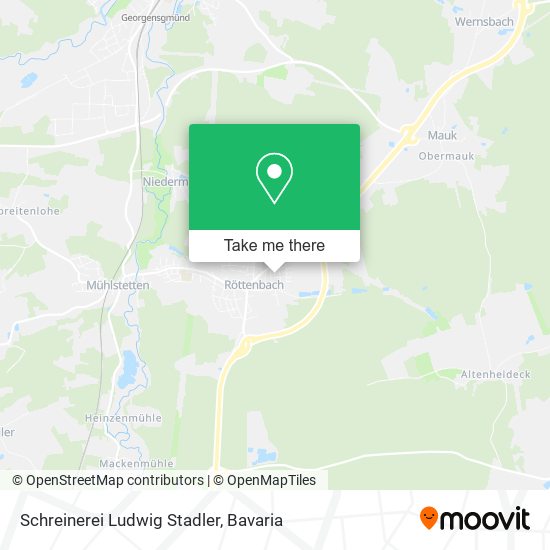 Schreinerei Ludwig Stadler map