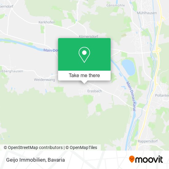 Geijo Immobilien map