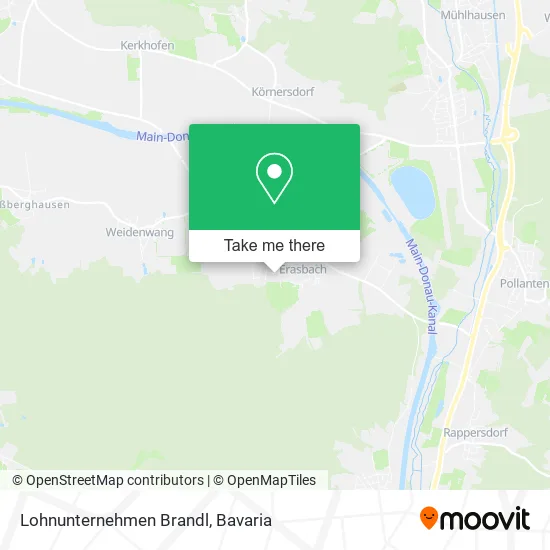 Карта Lohnunternehmen Brandl