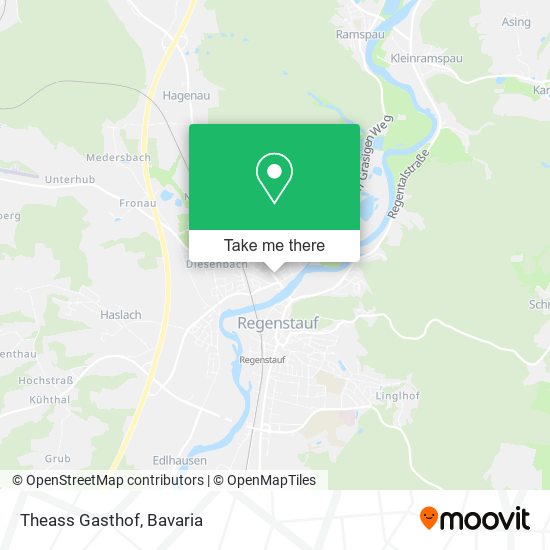 Theass Gasthof map