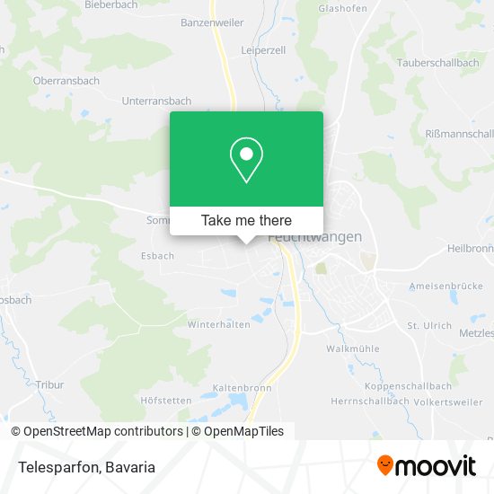 Telesparfon map