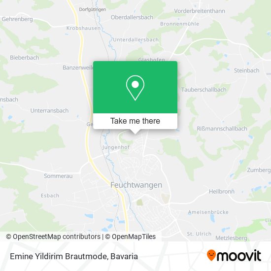 Emine Yildirim Brautmode map