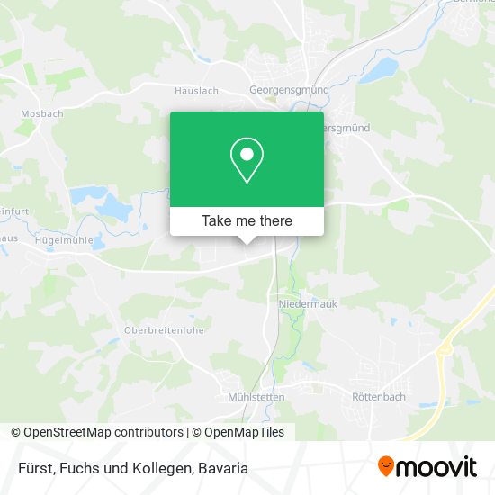 Fürst, Fuchs und Kollegen map