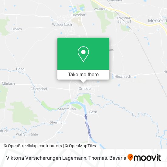 Viktoria Versicherungen Lagemann, Thomas map