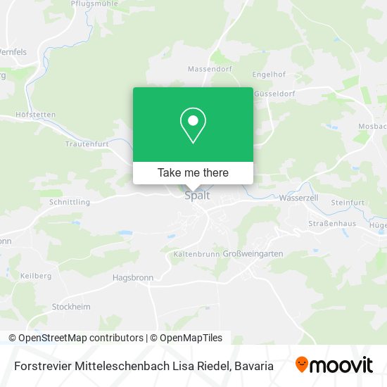 Карта Forstrevier Mitteleschenbach Lisa Riedel