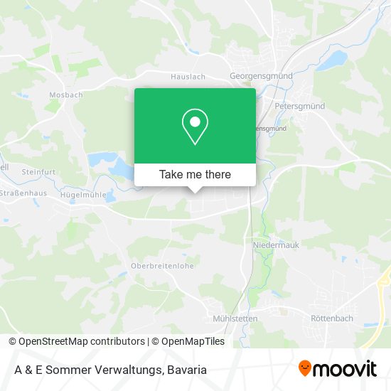 A & E Sommer Verwaltungs map