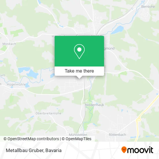 Карта Metallbau Gruber