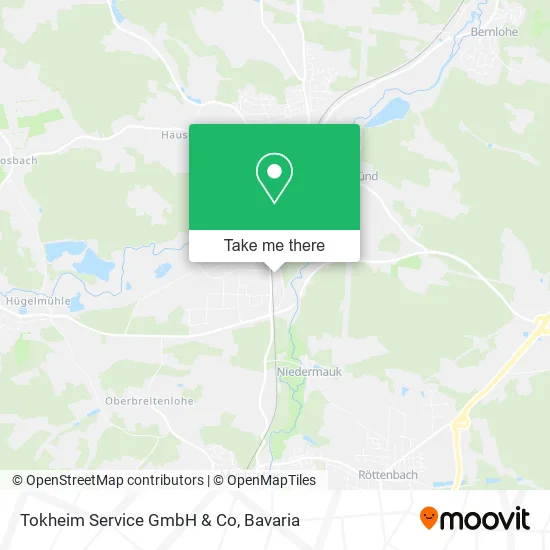 Карта Tokheim Service GmbH & Co
