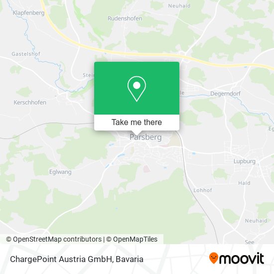 ChargePoint Austria GmbH map